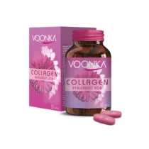حبوب الكولاجين وحمض الهيالورونيك من Voonka (32 حبة)
