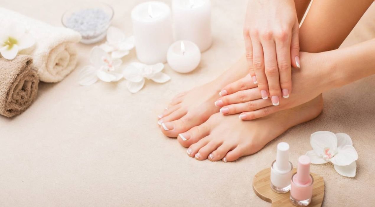 العناية بالقدمين