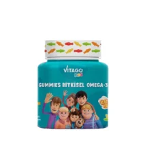 حلوى جمي فيتاجو كيدز أوميغا 3 للتركيز والانتباه (60 قطعة)