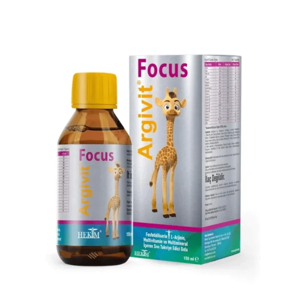 شراب ارجيفيت فوكاس لزيادة الطول والتركيز 150 مل